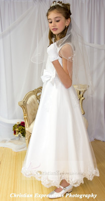 First Communion Dress Style 8012