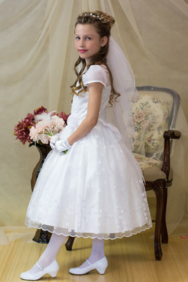 Irish Shamrock First Communion Dress