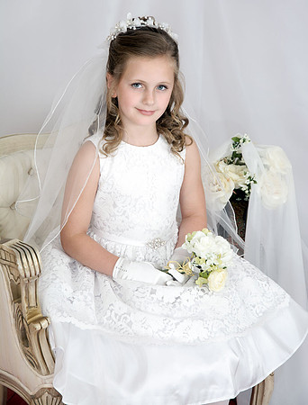 First Communion Dresses & Veils Season 2017