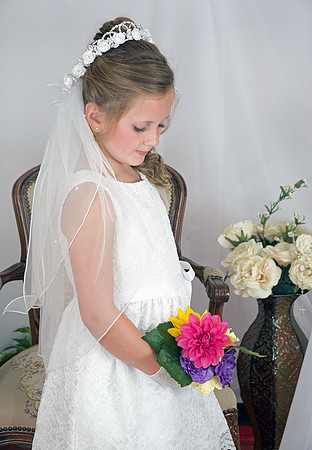 First Communion Dresses & Veils Season 2017
