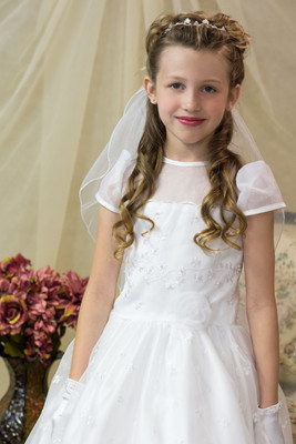 Irish Shamrock First Communion Dress