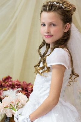 Irish Shamrock First Communion Dress