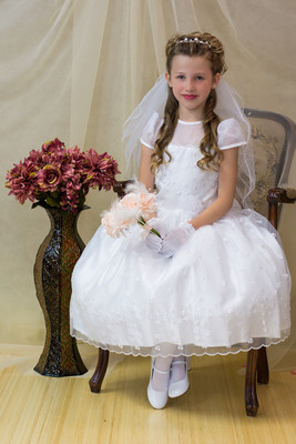 Irish Shamrock First Communion Dress