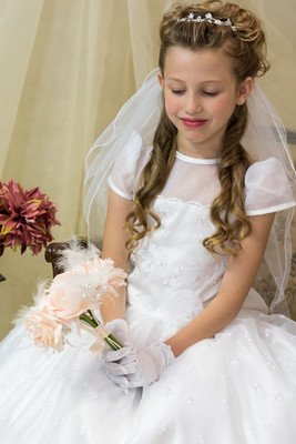 Irish Shamrock First Communion Dress