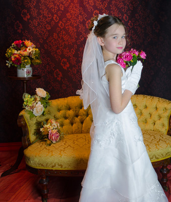 First Communion Portraits by Christian Expressions Photography