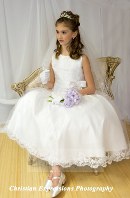 First Communion Dress Style 8012