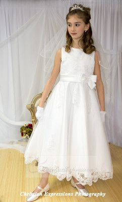 First Communion Dress Style 8012