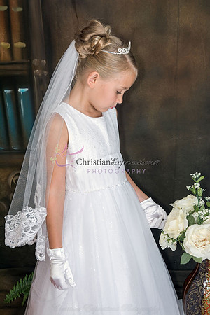 Mesh Organza First Communion Dress