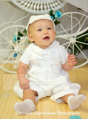 Boys Baptism Rompers - Boys Christening Suits