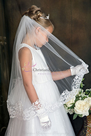 Mesh Organza First Communion Dress