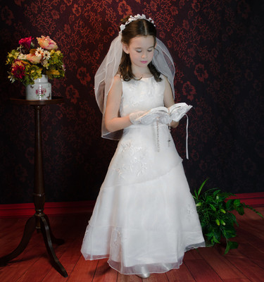 First Communion Portraits by Christian Expressions Photography